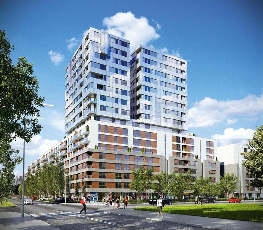 ורשה Grzybowska Residence Inter-Apartments מראה חיצוני תמונה